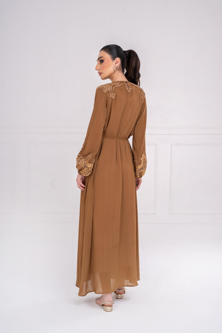 Zaria Embroidered Maxi Dress