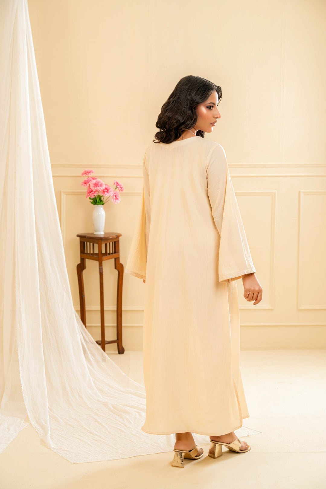 Rafiqa Embroidered Dress
