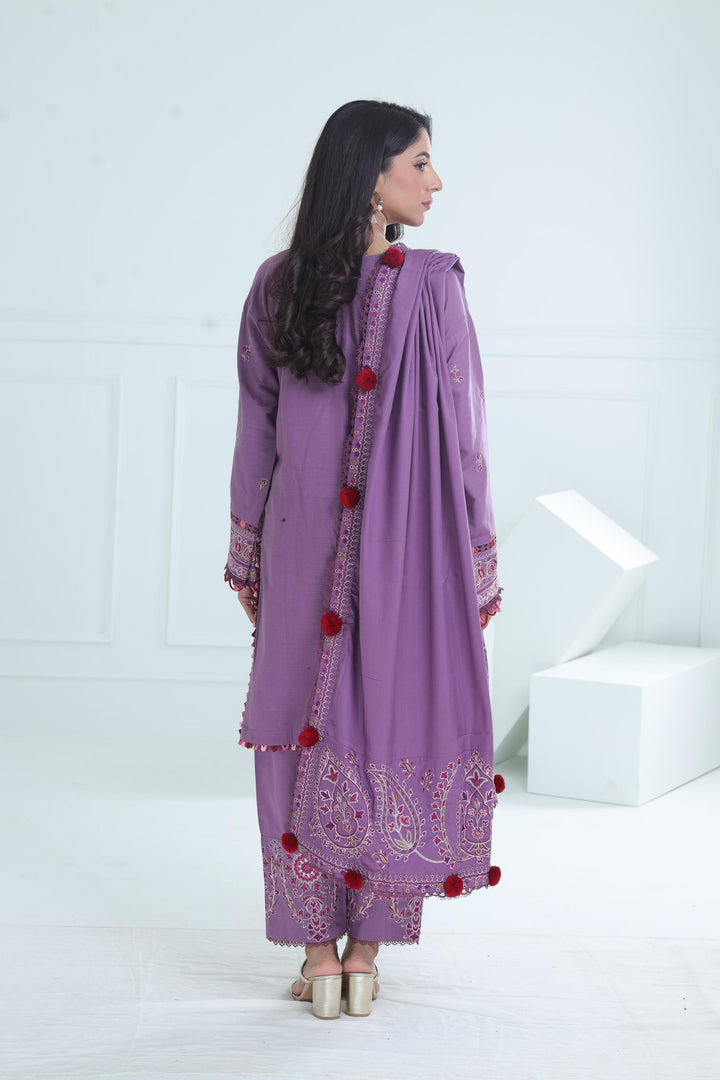 Gulrang - Winter Stitched - Zaha by Khadijah Shah