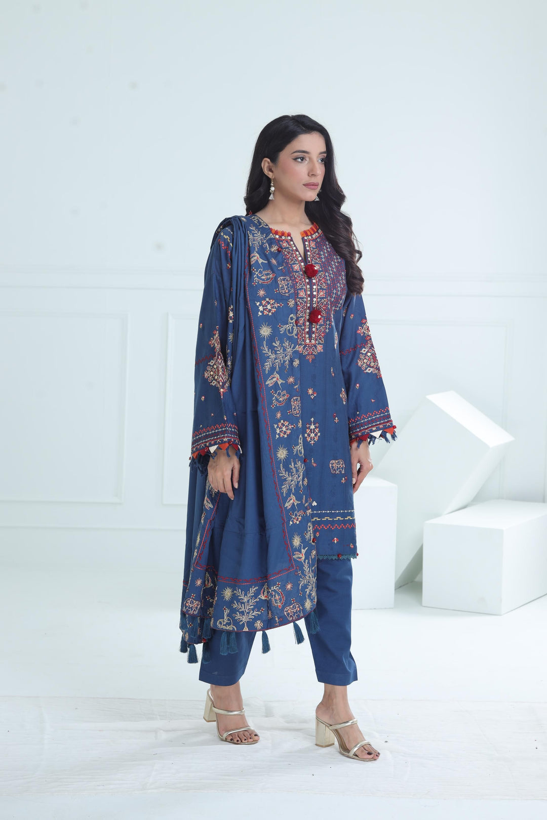 Zarmina - Winter Stitched - Zaha by Khadijah Shah