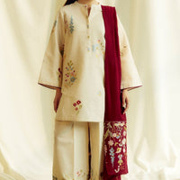 Citrine-2B - Coco by Zara Shahjahan Winter Stitched