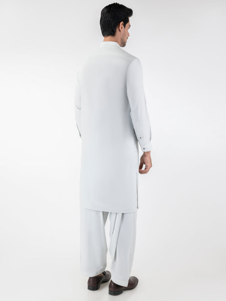 Blended Light Green Shalwar Kameez - Almirah