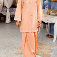 Lawn Pink Stitched Suit - Almirah
