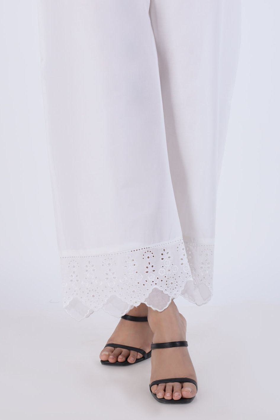 Dyed Off White Trouser - Almirah