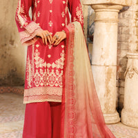 Lawn Pink Stitched Suit - Almirah