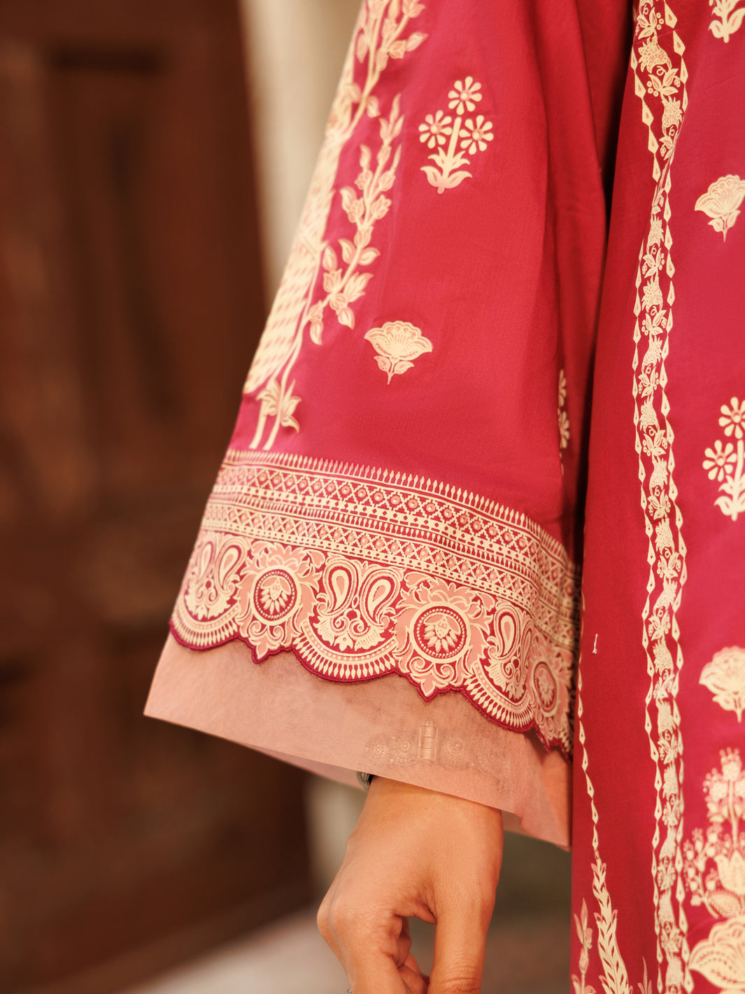 Lawn Pink Stitched Suit - Almirah