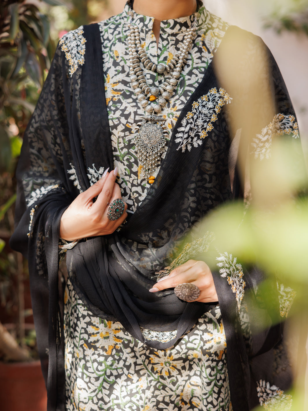 Lawn Ivory Stitched Suit - Almirah