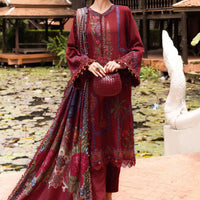 Design 7A - Maria B M Print Festive Stitched