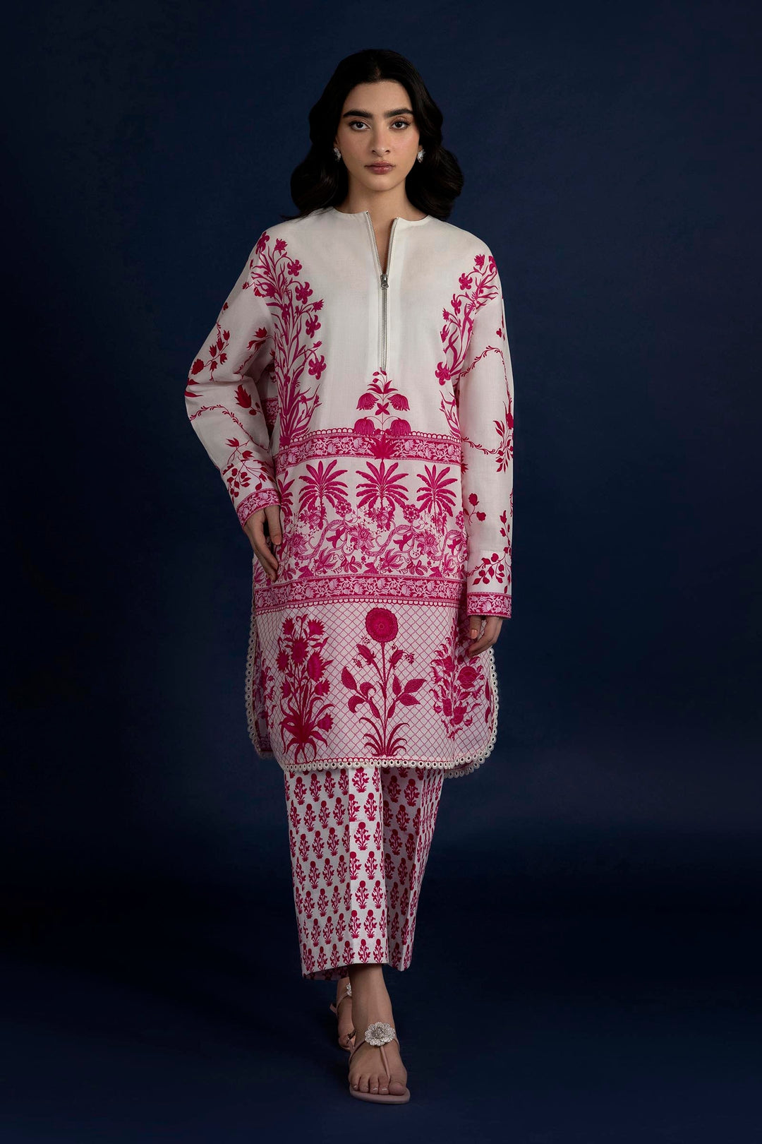 Design 8A - Sana Safinaz Mahay Printed Stitched