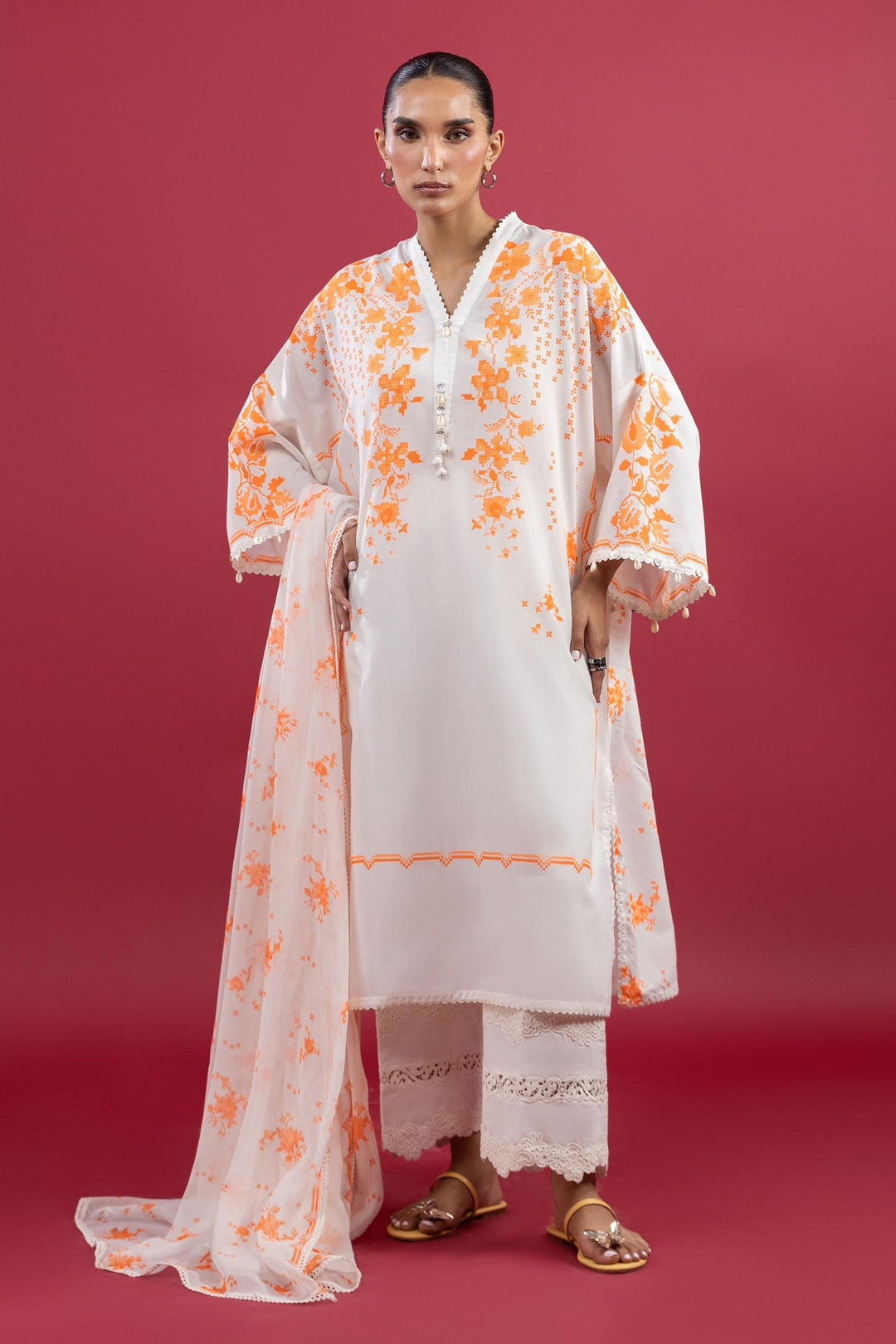Design 4B - Sana Safinaz Mahay Unstitched 25'