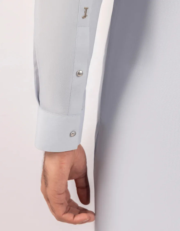 Polyester Light Blue Kurta Trouser - J. Junaid Jamshed