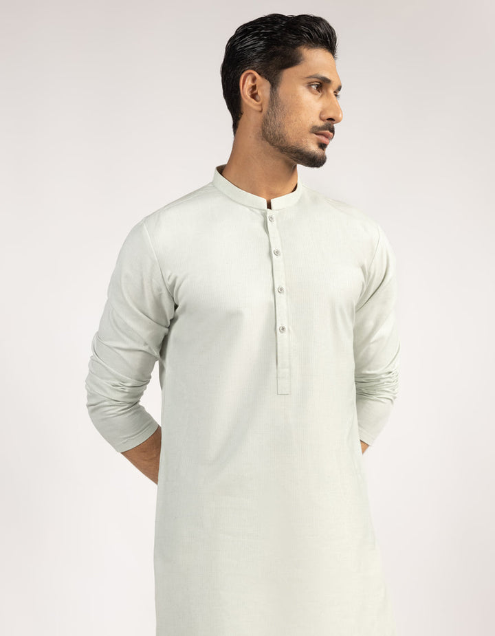 Blended Aqua Shalwar Kameez - J. Junaid Jamshed