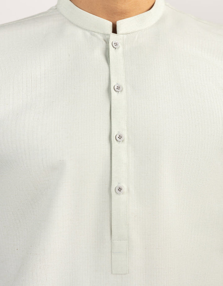 Blended Aqua Shalwar Kameez - J. Junaid Jamshed