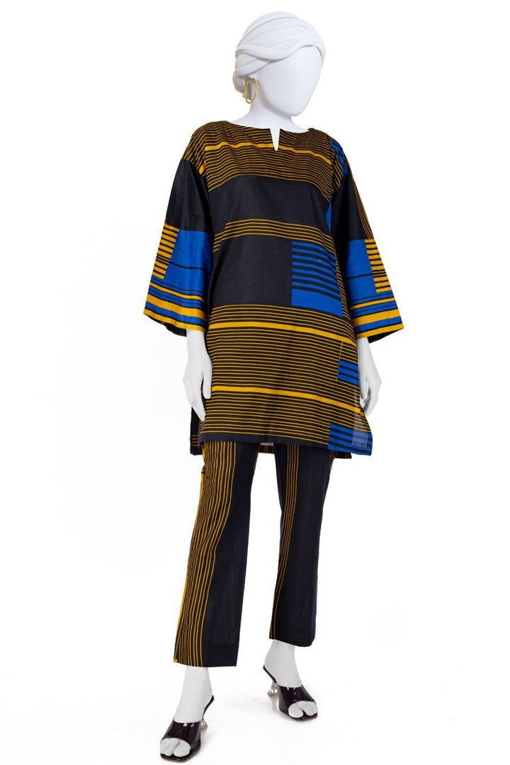 Cambric Black Kurti - J. Junaid Jamshed