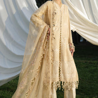 Skin Luxury Lawn Stitched Suit - Sana Safinaz
