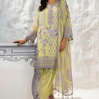 Design 10A - Sana Safinaz Muzlin Voume 2 Stitched