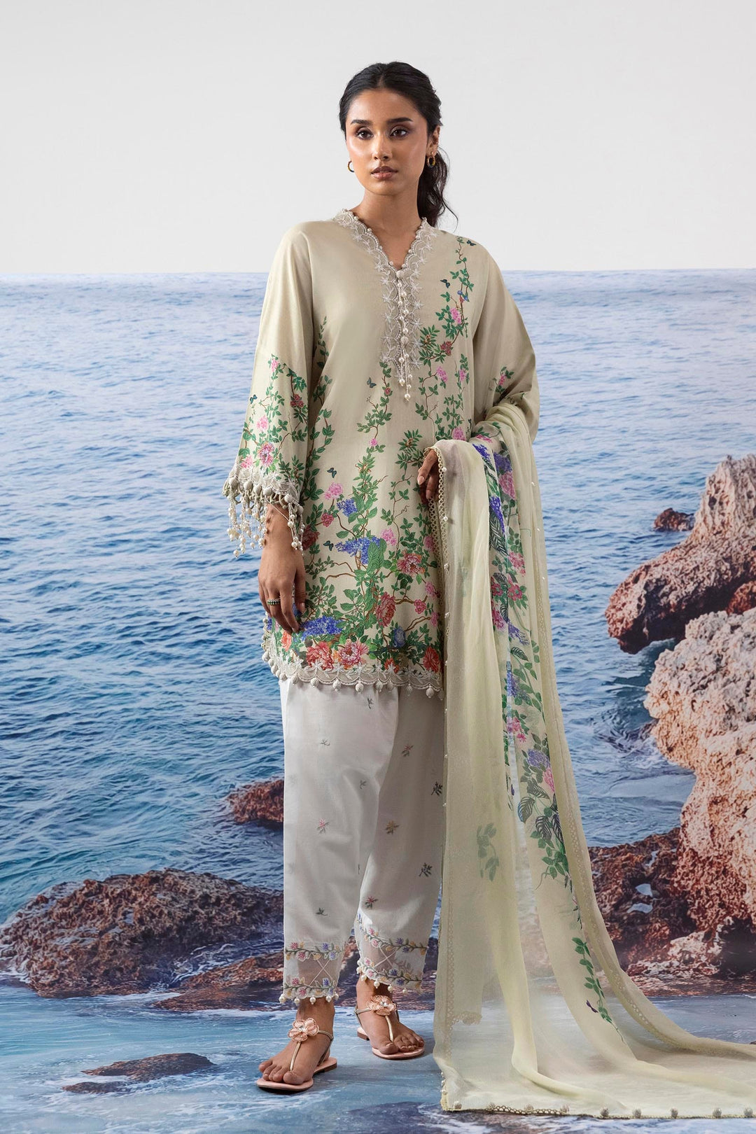 Design 2B Sana Safinaz Muzlin Unstitiched