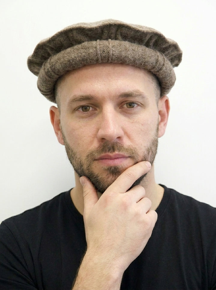 Men's Pakol Cap - Brown