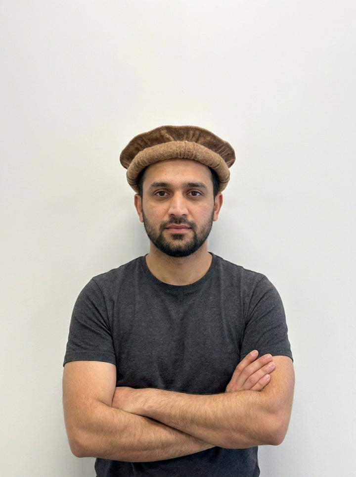 Men's Pakol Cap - Mustard
