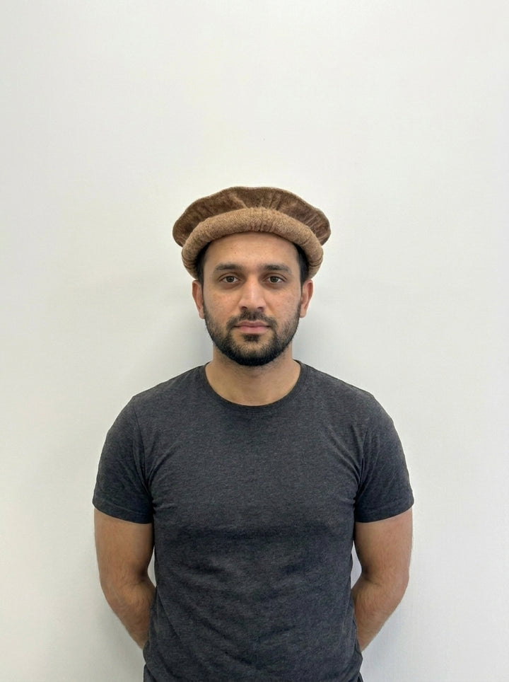 Men's Pakol Cap - Mustard