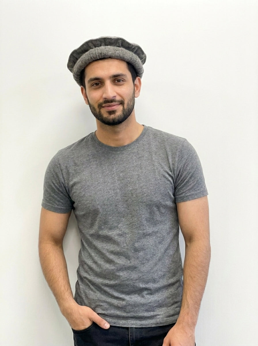 Men's Pakol Cap - Chocolate Brown