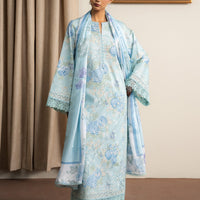 Bellefrost - Ayzel Printed Embroidered Stitched