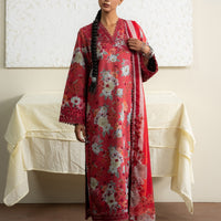 Honeyrose - Ayzel Printed Embroidered Stitched