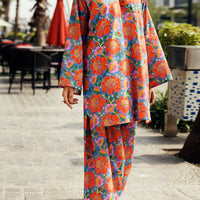 Lawn Multicolor Stitched Suit - Almirah