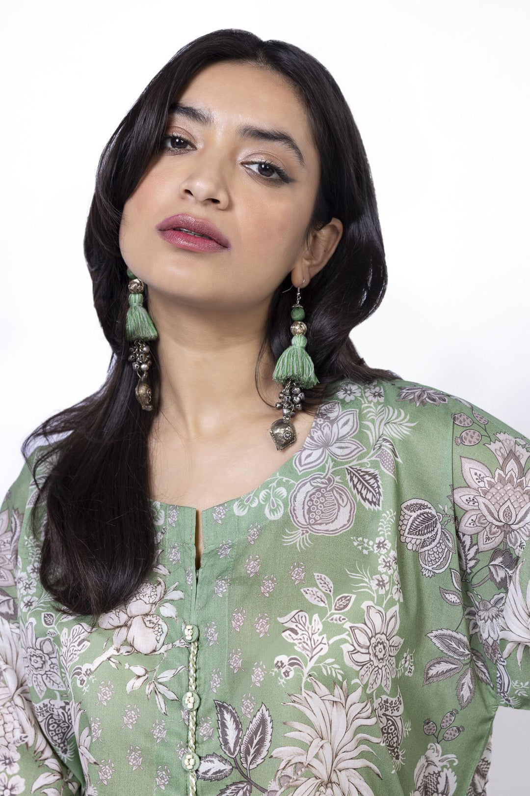 Lawn Green Unstitched Suit - Khaadi