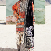 Slub Multi Sana Safinaz Winter Unstitched