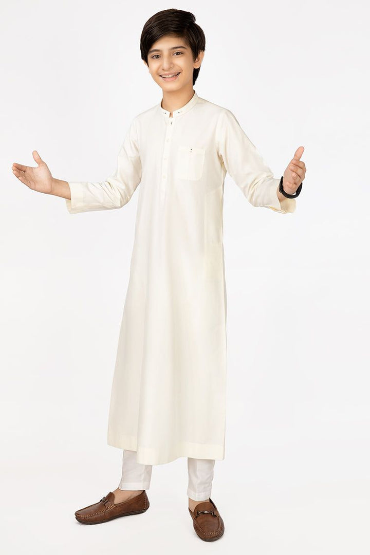 Cream Jubba - J. Junaid Jamshed