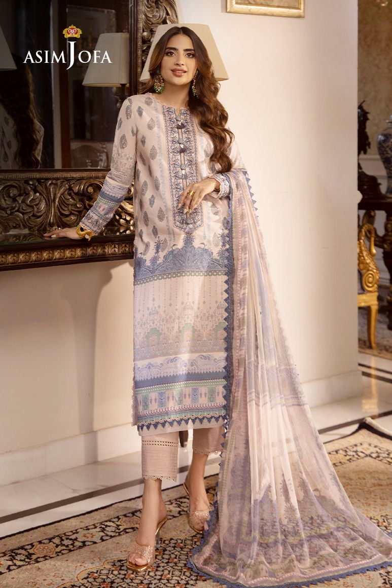 AJAS-05 - Asim Jofa Stitched Asra Intermix Collection