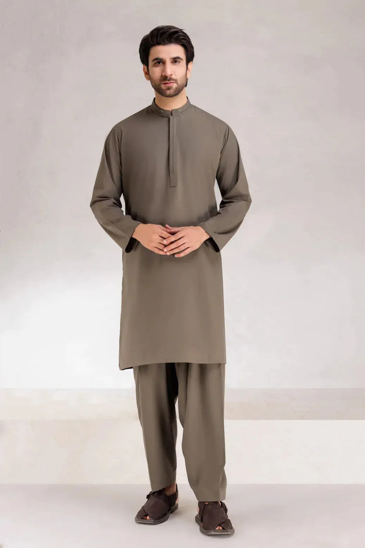 Blended Hunter Kurta Shalwar - Bonanza