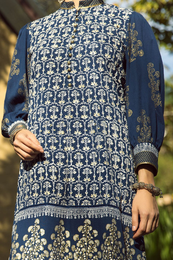 Cotton Blue Kurti - Almirah