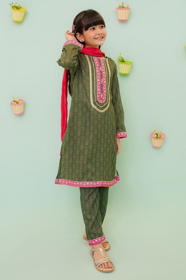 Cotton Green 3 Piece Suit - Ochre