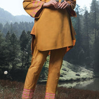 Mustard Karandi Kurta - Almirah Winter