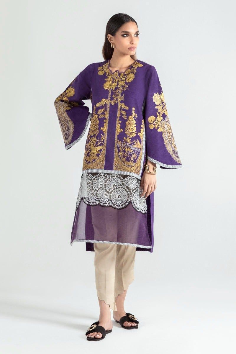 Purple Kurti - Sana Safinaz RTW