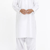 Off White Inner Suit - J. Junaid Jamshed