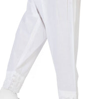 Dyed White Shalwar - J. Junaid Jamshed